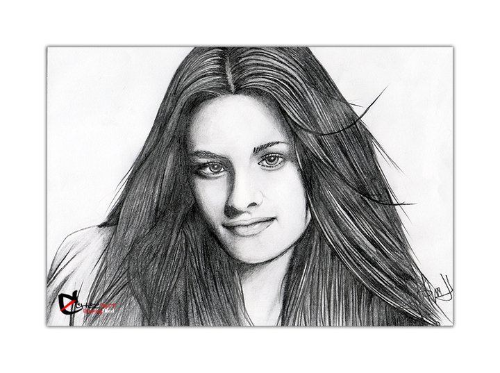 Kristen Stewart Amazing Drawing
