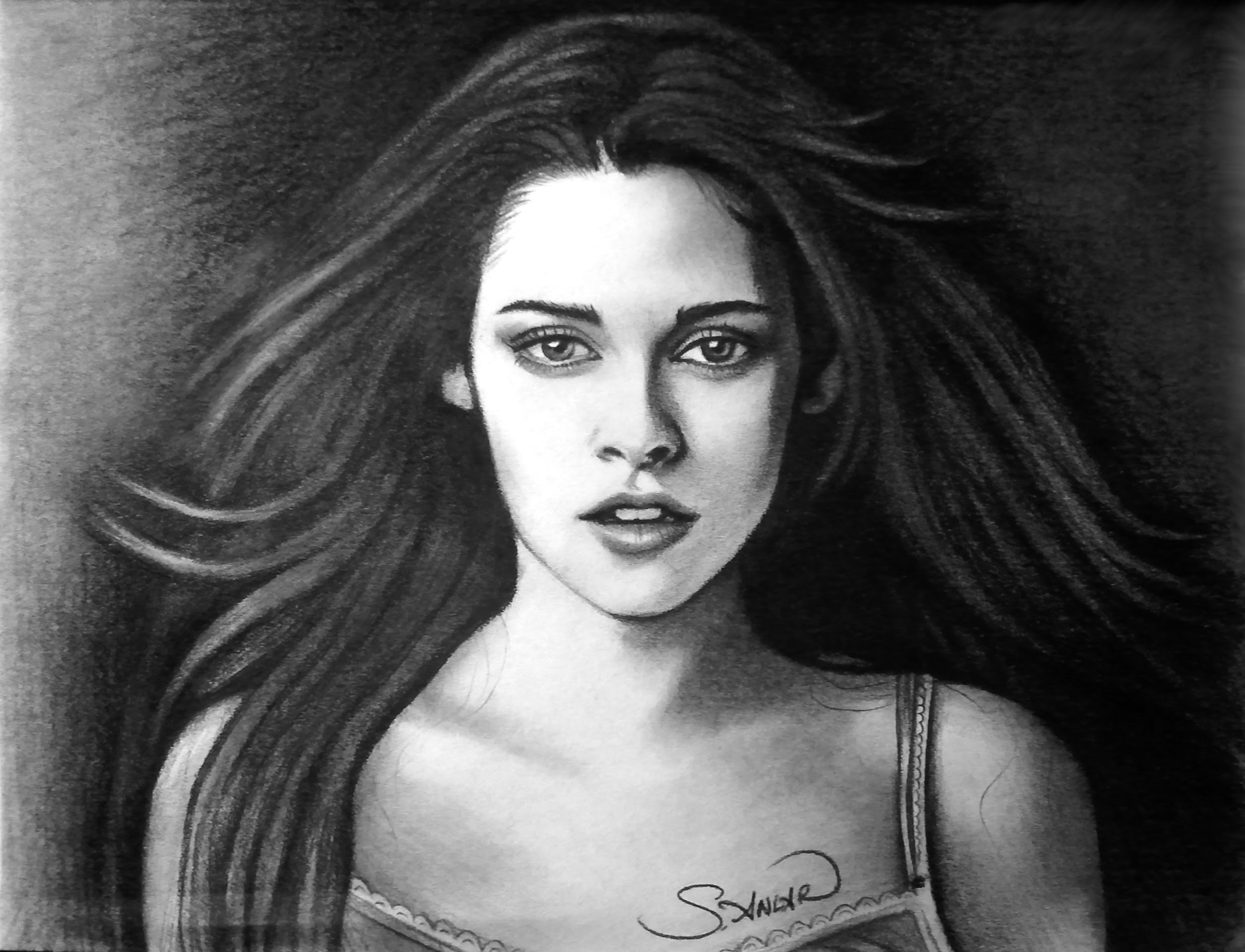 Kristen Stewart Drawing Image
