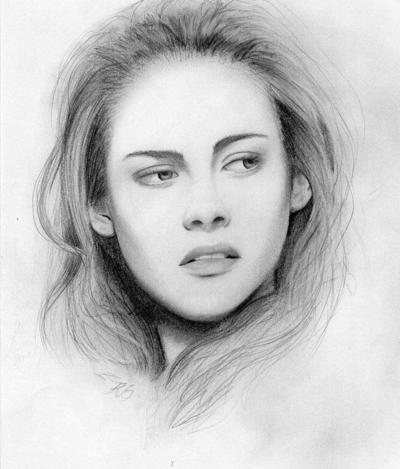 Kristen Stewart Pic Drawing