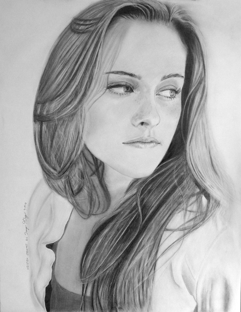 Kristen Stewart Sketch