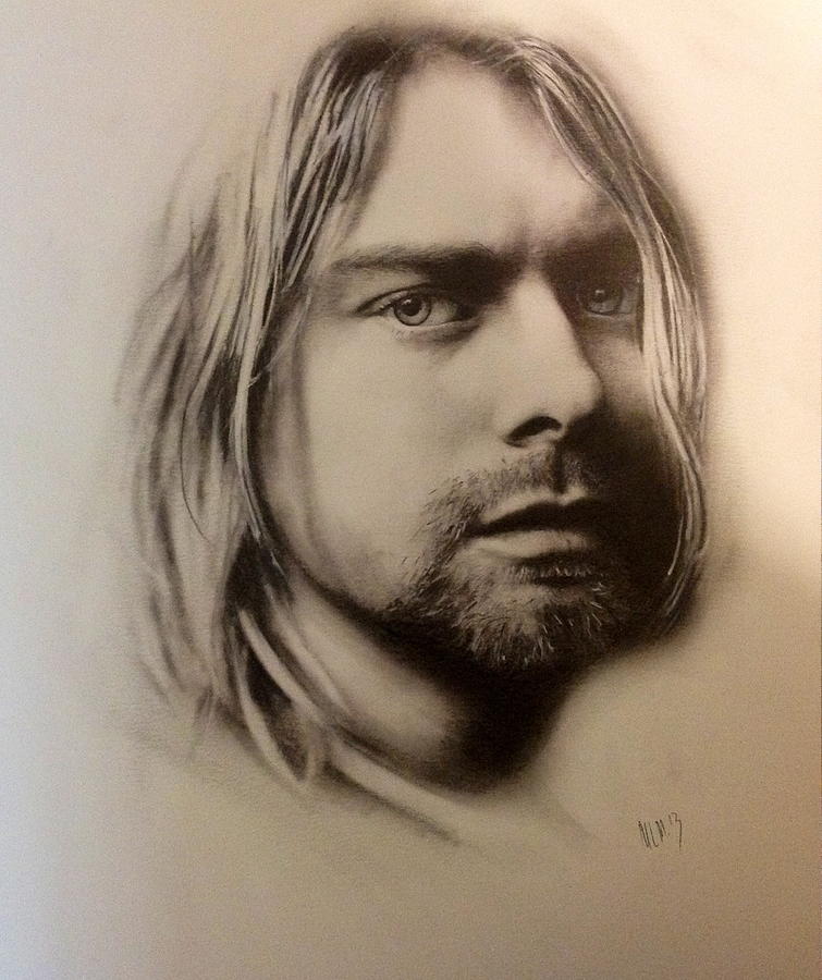 Kurt Cobain Drawing Pics