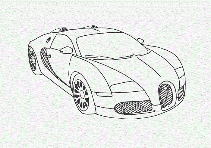 Lamborghini Veneno Drawing Art