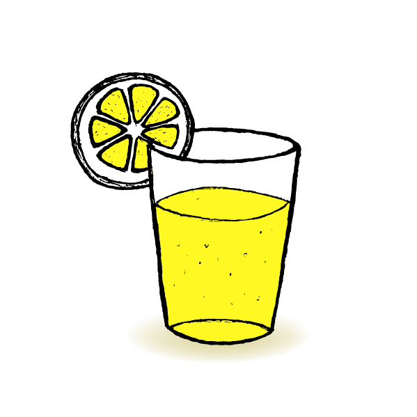 Lemonade Photo Drawing