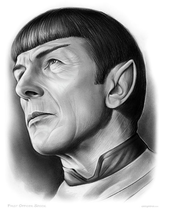 Leonard Nimoy Drawing Image