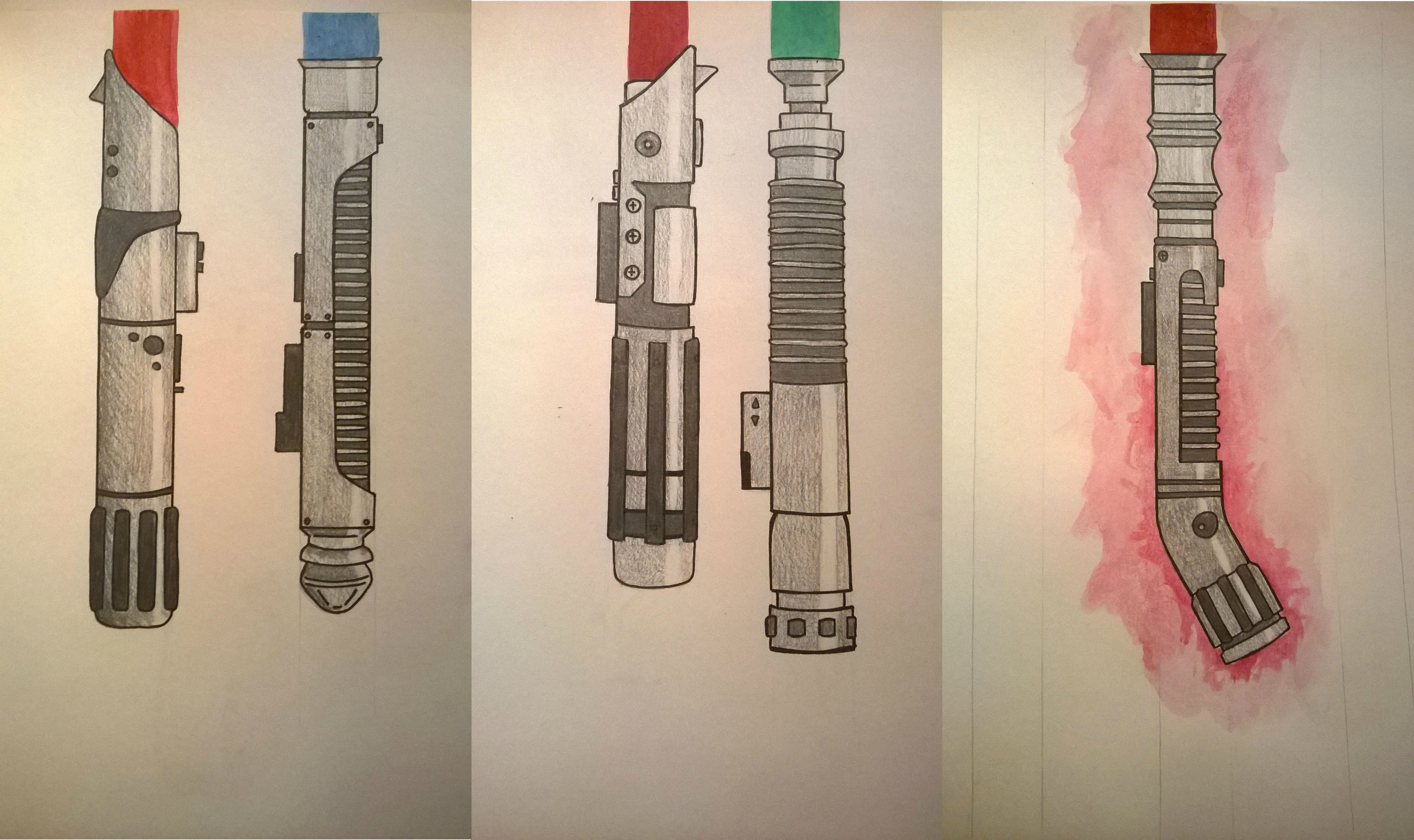 Lightsaber Drawing Best