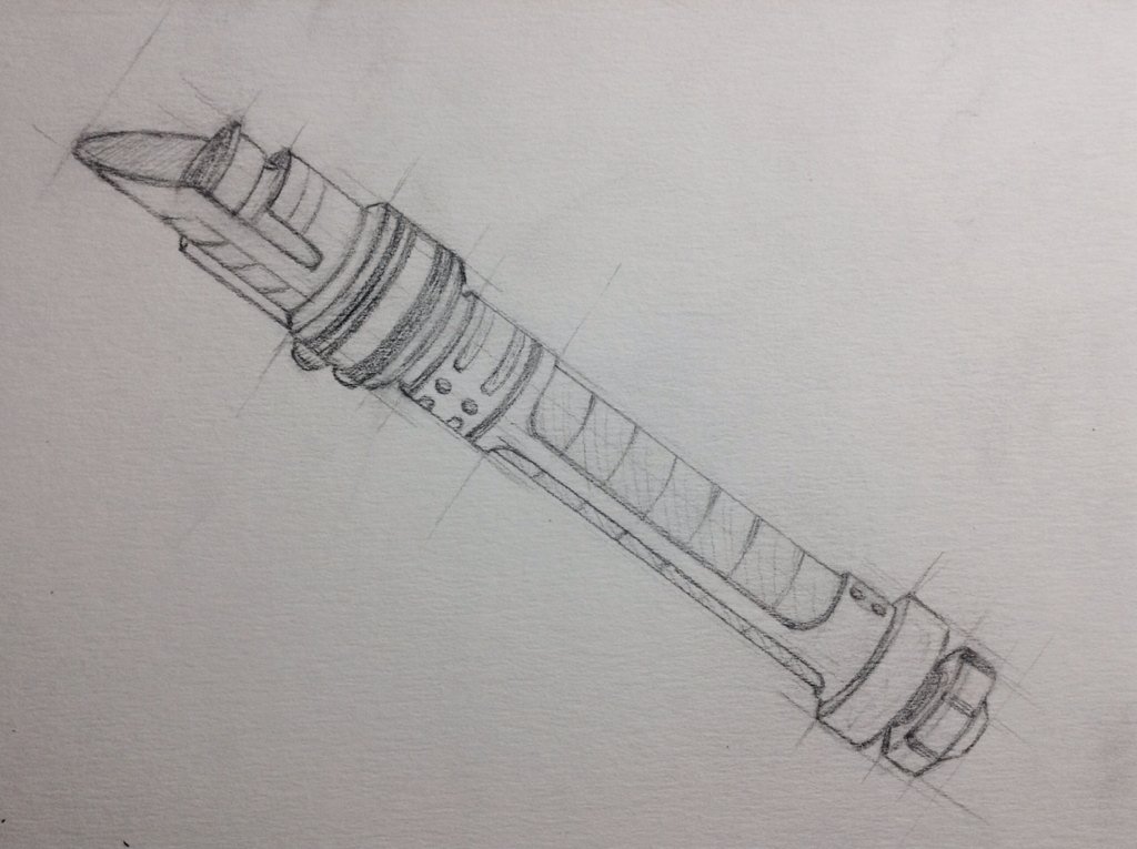 Learn How to Draw Kylo Rens lightsaber from Star Wars Star Wars Step by  Step  Drawing Tutorials
