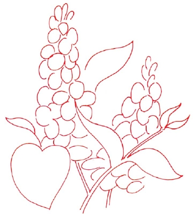 Lilac Drawing Sketch