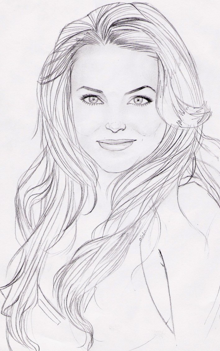 Lindsay Lohan Art Drawing