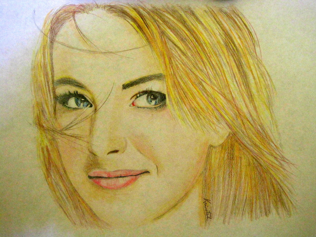 Lindsay Lohan Drawing Beautiful Image
