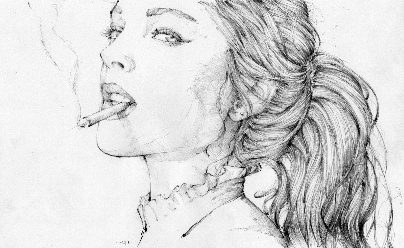 Lindsay Lohan Drawing Pics