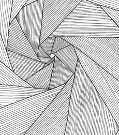 Lines Drawing Realistic - Drawing Skill