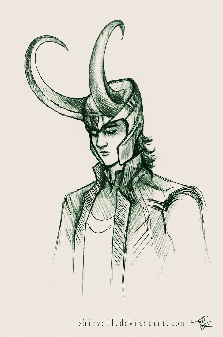 Loki Drawing Creative Art