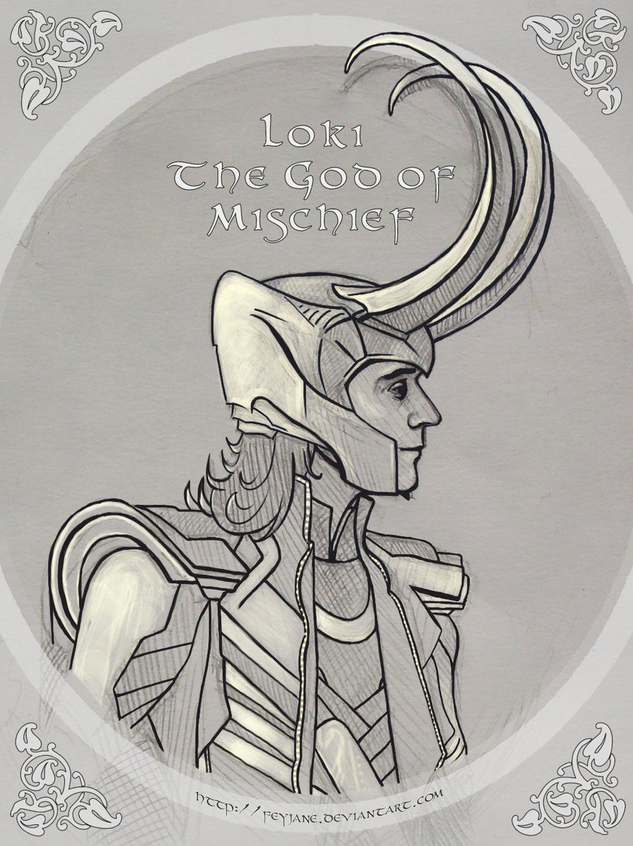 Loki Drawing Pic