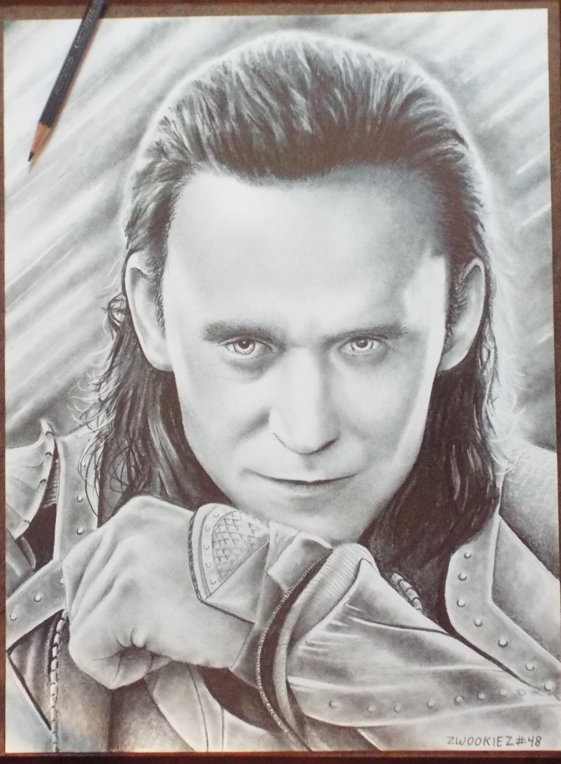 Loki from the Avengers Drawing by Christine Jepsen - Fine Art America