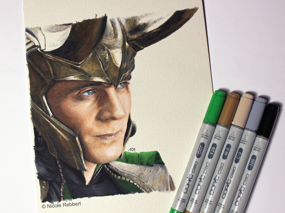 Loki Drawing Realistic