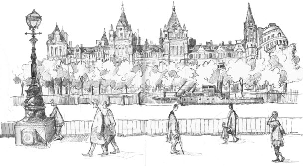 London Drawing Art