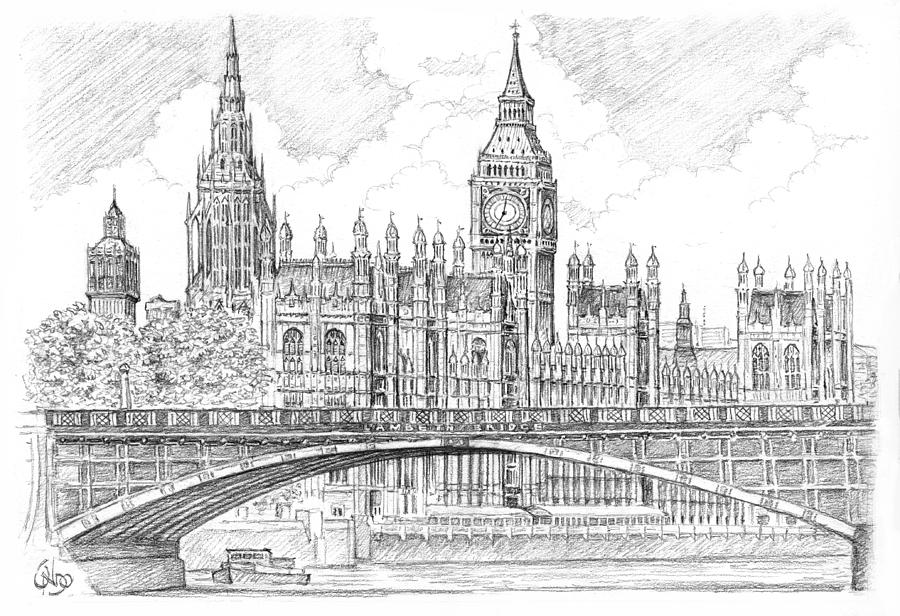 London Drawing Realistic