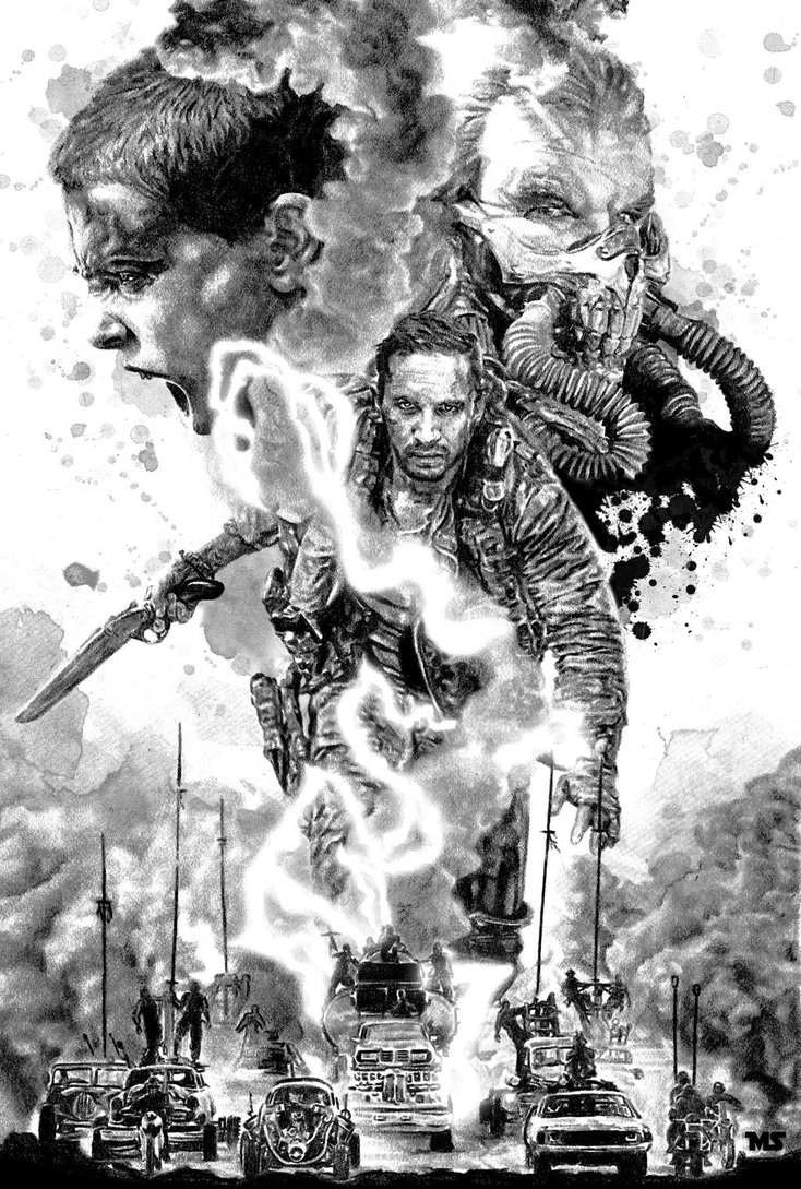 Mad Max Fury Road Art Drawing