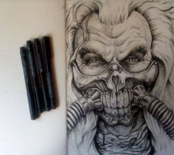 Mad Max Fury Road Drawing Realistic