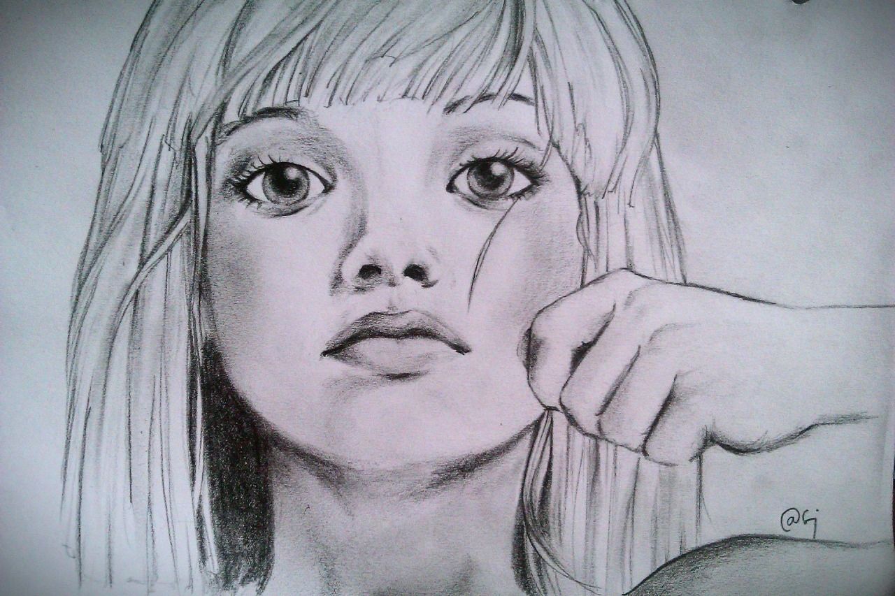 Maddie Ziegler Sia Drawing Picture