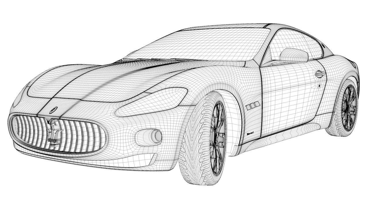Maserati Drawing Best