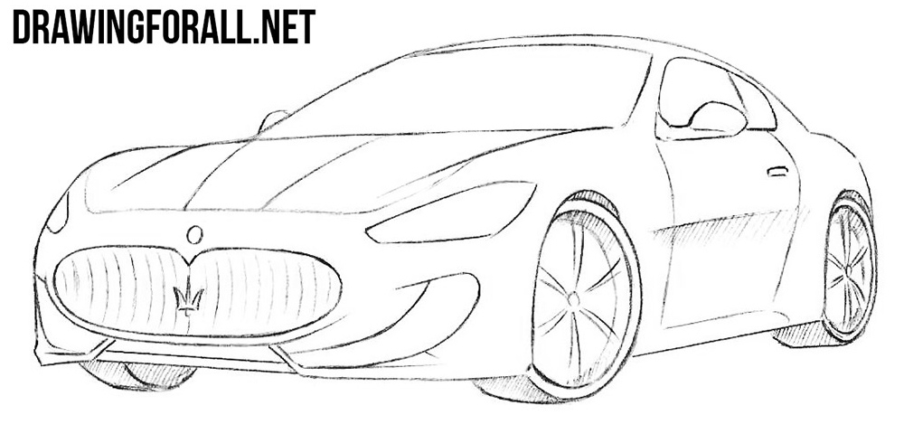 Maserati Drawing Image