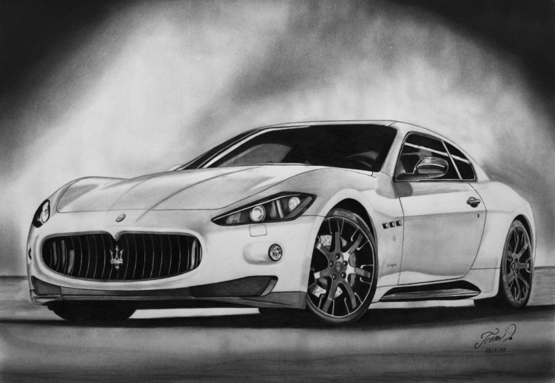 Maserati Drawing Photo
