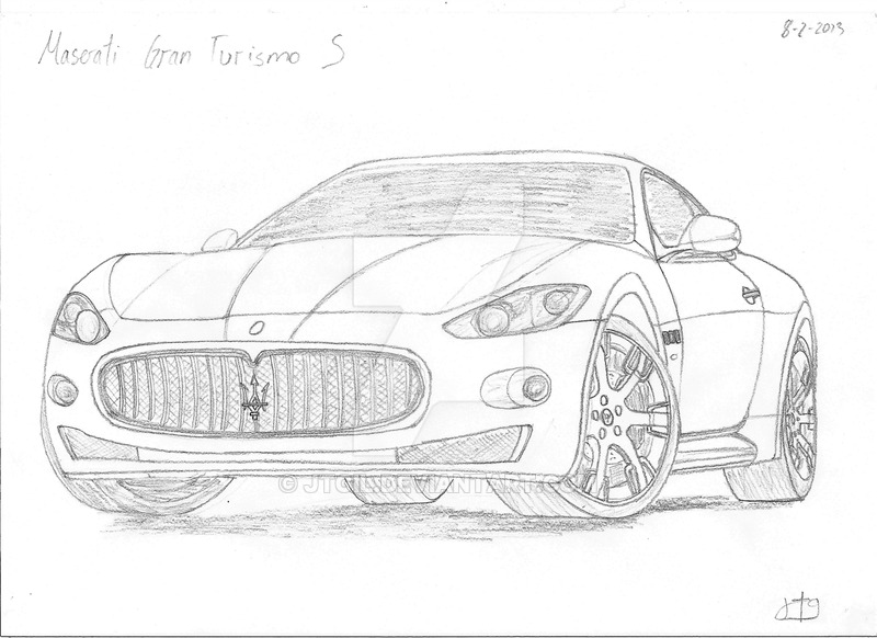 Maserati Drawing Sketch