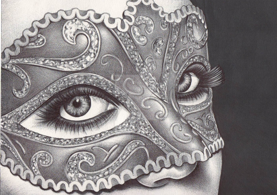 Masquerade Mask Drawing Amazing