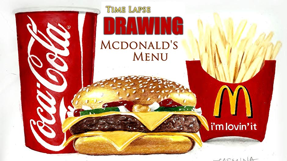 Mcdonalds Drawing Beautiful Image