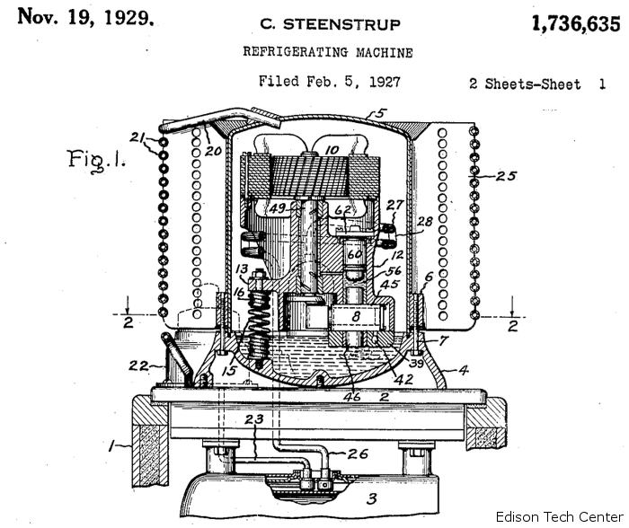 Mechanical Refrigerator Drawing High-Quality