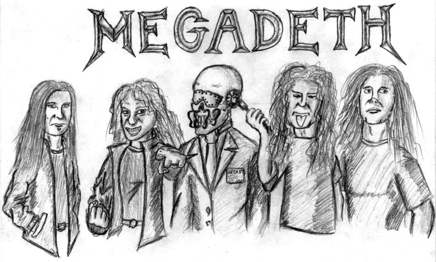 Megadeth Drawing Amazing