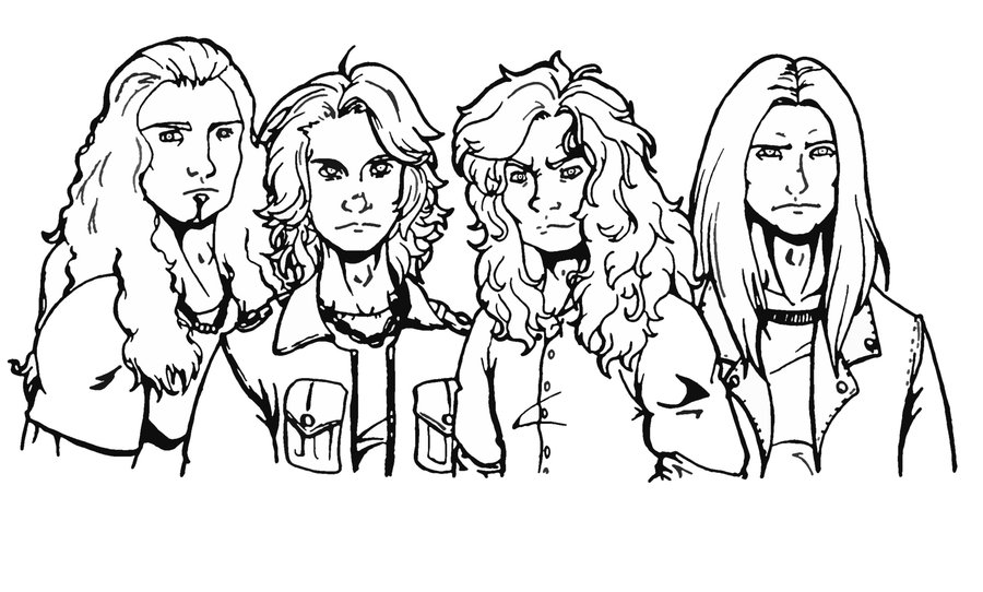 Megadeth Drawing Photo
