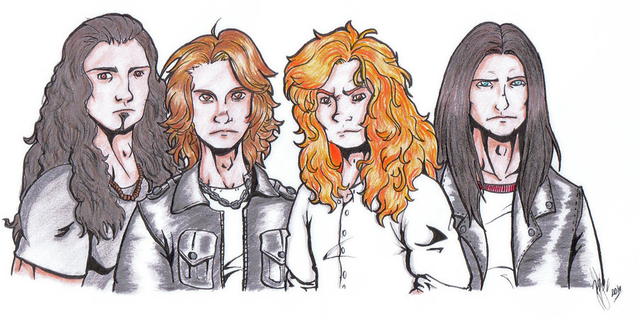 Megadeth Drawing Picture