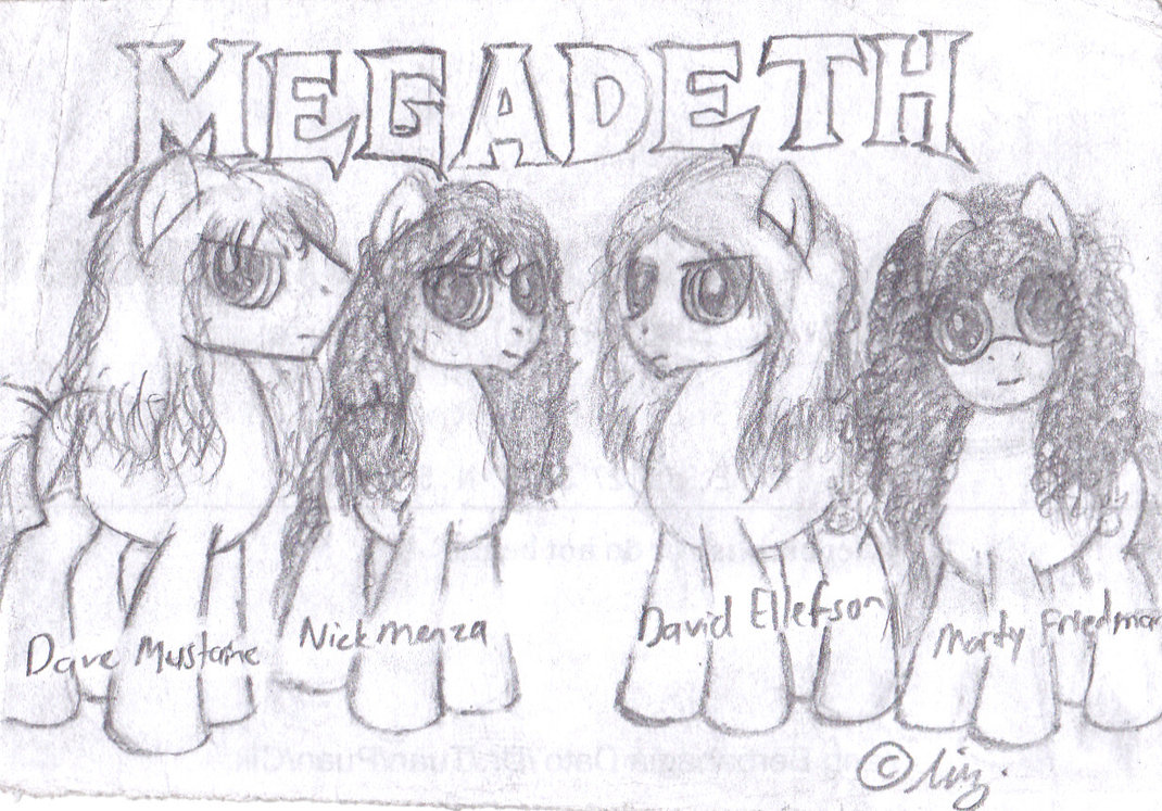 Megadeth Drawing Realistic