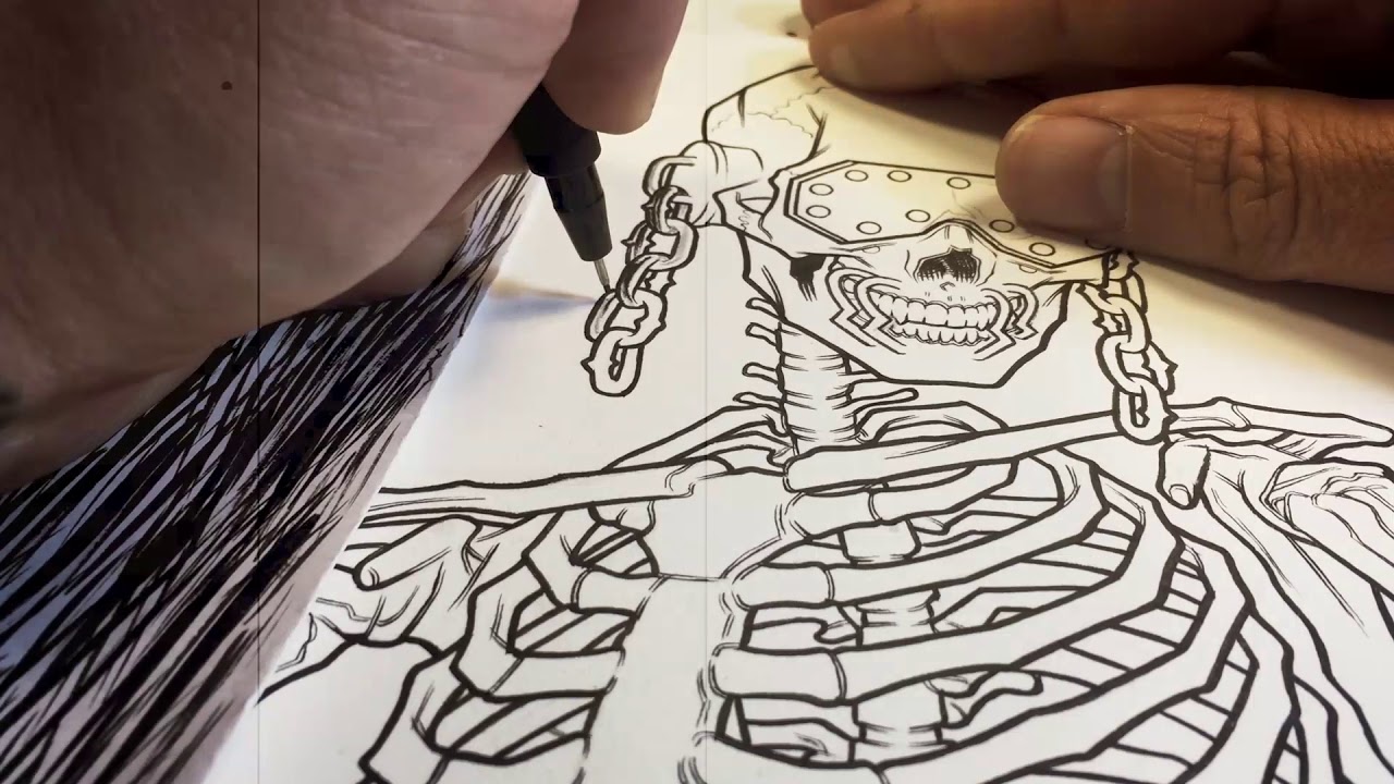 Megadeth Drawing