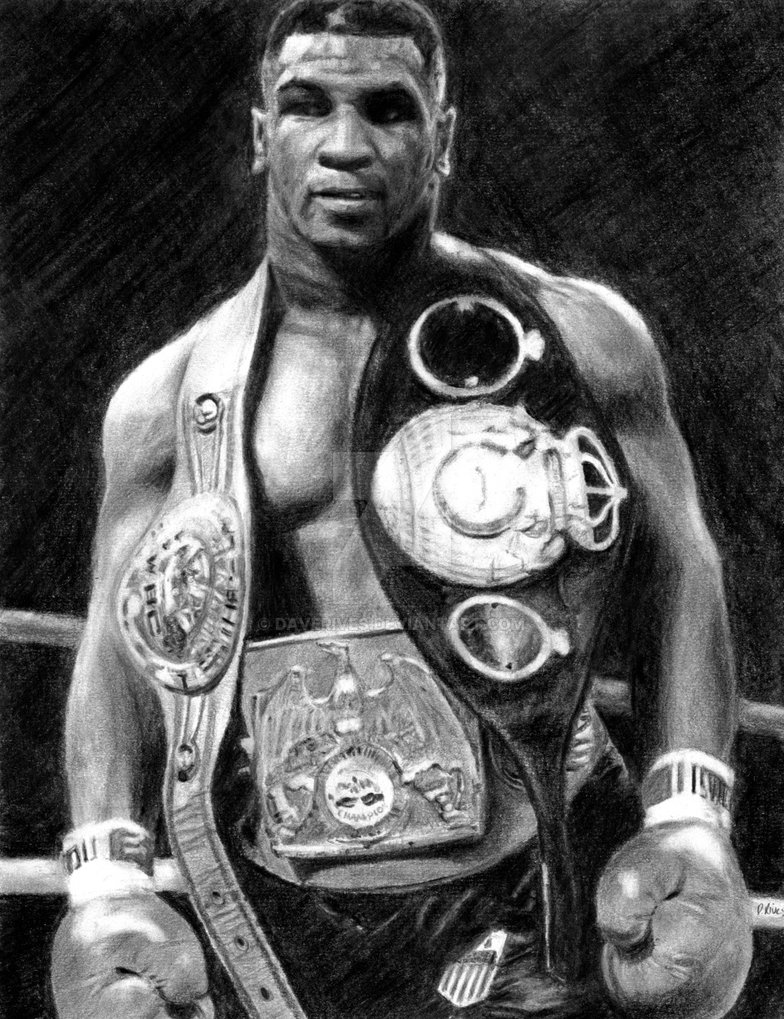 Mike Tyson Drawing High-Quality