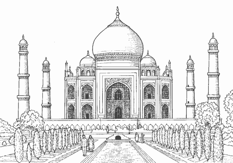 Mosque Drawing Photo