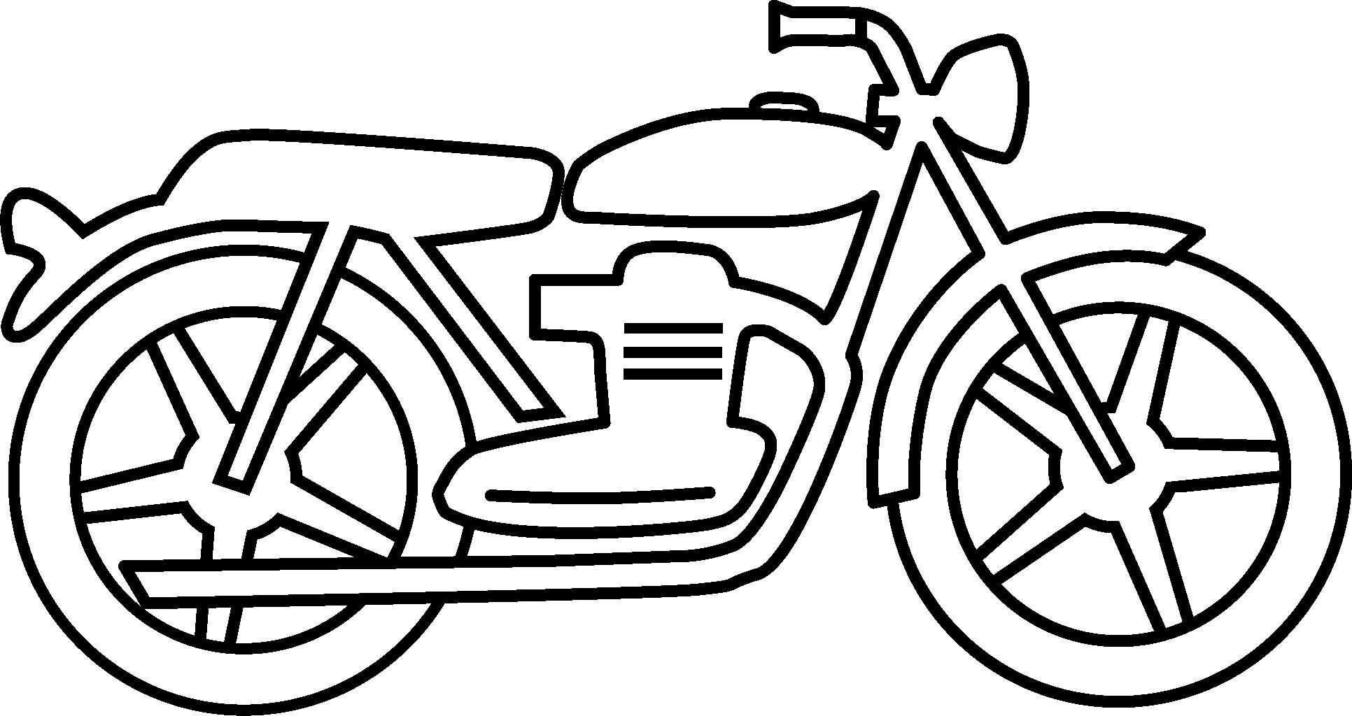 Motorcycle Art Drawing