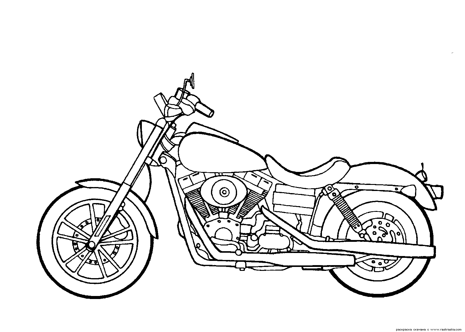 Motorcycle Drawing Images