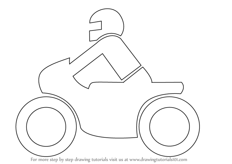 Free Printable How to draw Bicycle Worksheet - kiddoworksheets