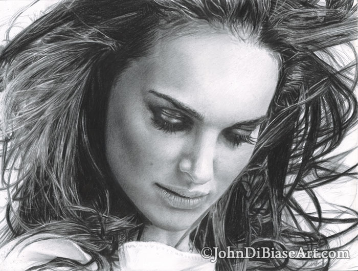 Natalie Portman Drawing Creative Art