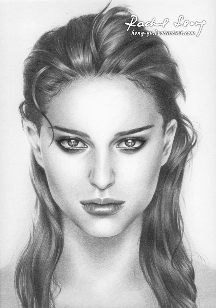Natalie Portman Drawing High-Quality