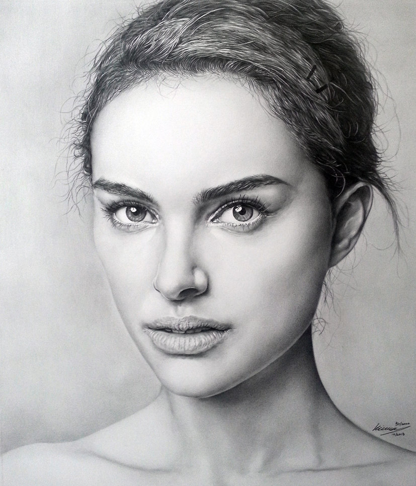 Natalie Portman Drawing Picture