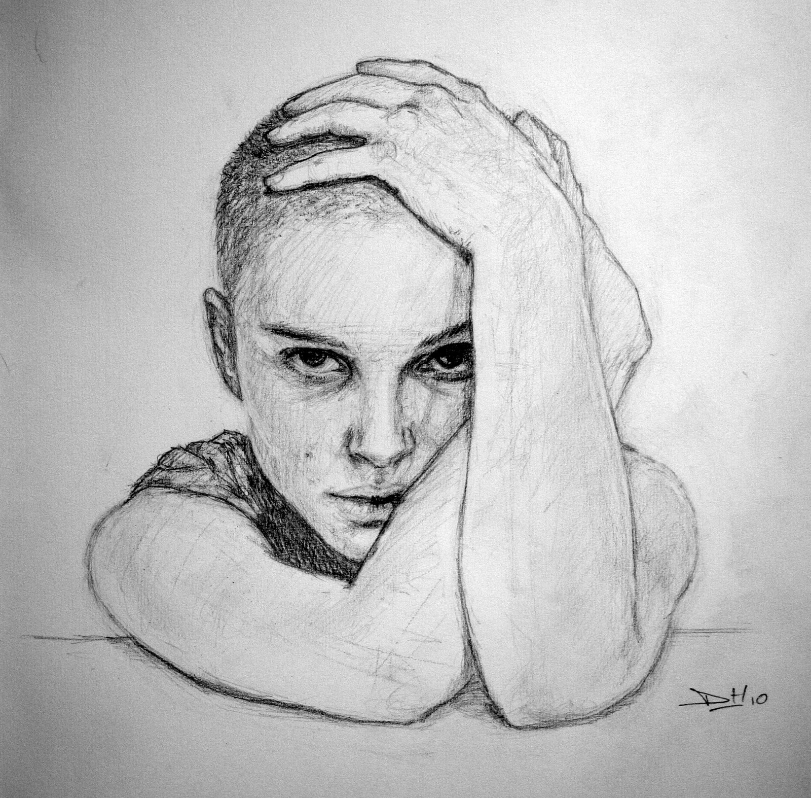 Natalie Portman Drawing Realistic