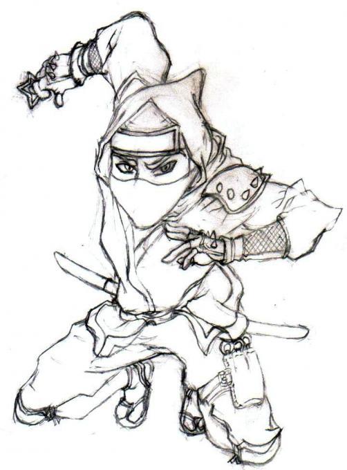Ninja Drawing Amazing