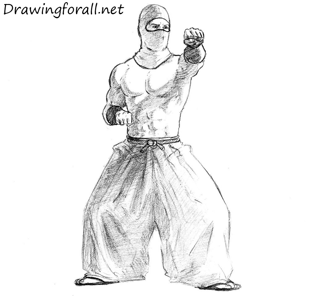 Ninja Drawing Image