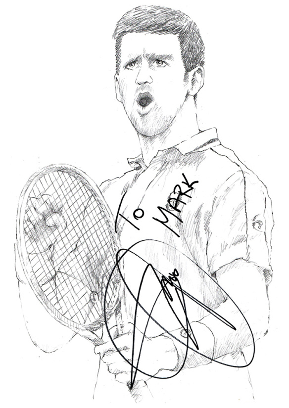 Novak Djokovic Drawing Best