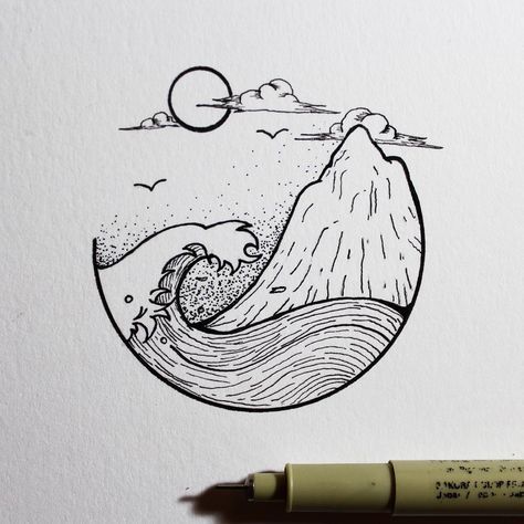 Ocean Drawing
