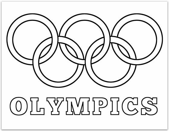 Olympic Rings Drawing